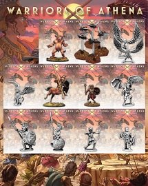  WARRIORS OF ATHENA: Wave One 28mm Miniatures