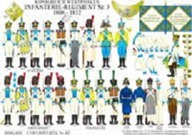  437: Kingdom of Westphalia: 3rd Infantry Regiment 1808-1812
