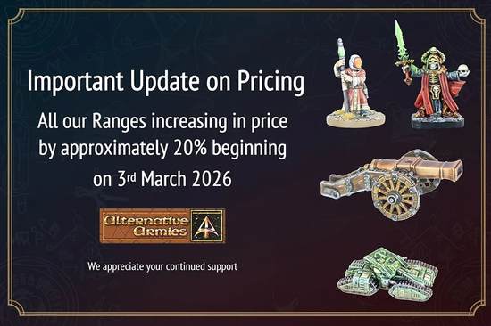 Important Update on Pricing