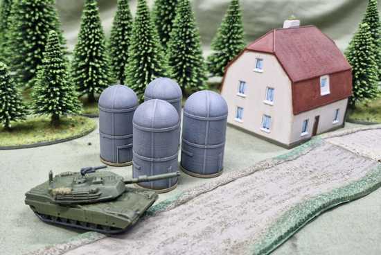  Small Tanks with 10mm M1 Abrams from our Cold War 84 range