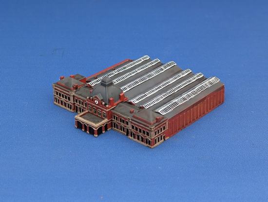 1:1000th model of Norwich Station