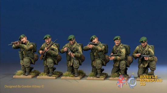 British Commandos in Green Berets have also received new kneeling and combat poses