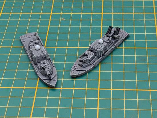 Neo-Soviet river patrol boats