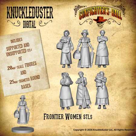 Frontier Women STLs