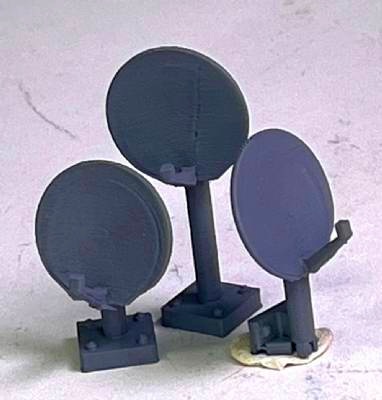 Satellite dishes