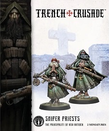  TRENCH CRUSADE: Sniper Priests 28mm Miniatures
