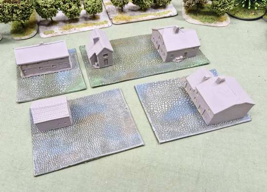 Small Regular Built Up Area Zone Markers