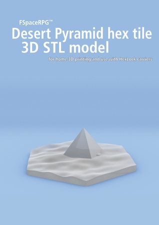 Desert Pyramid Hex Tile