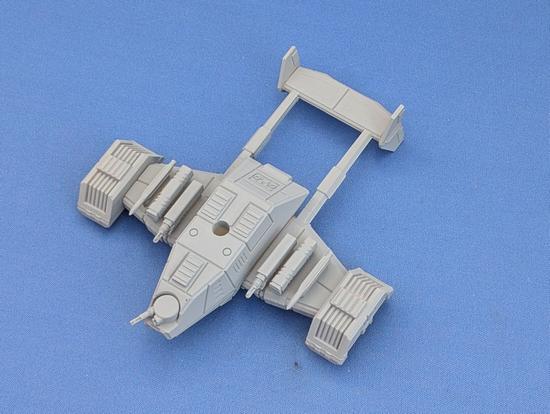 Underwing view showing armament