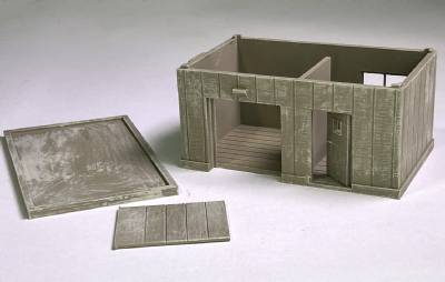 Small Metal Garage Building