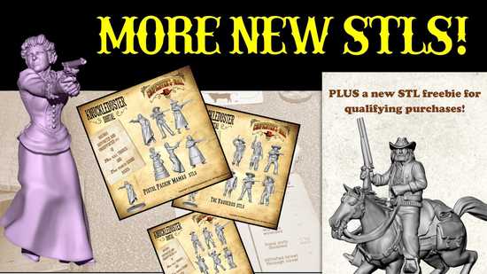 3 New STL Factions, Bases and Freebie
