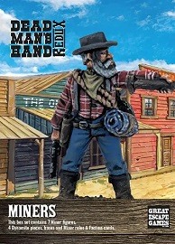 DEAD MAN'S HAND: Miners 28mm Miniatures