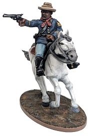  DEAD MAN'S HAND: Mounted Sergeant Wyatt Glover 28mm Miniature