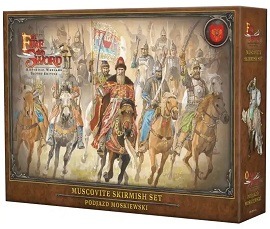  BY FIRE AND SWORD II: Muscovite Skirmish Set 15mm Figures