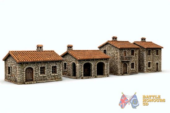 Colonial Caribbean Townhouses Terrain