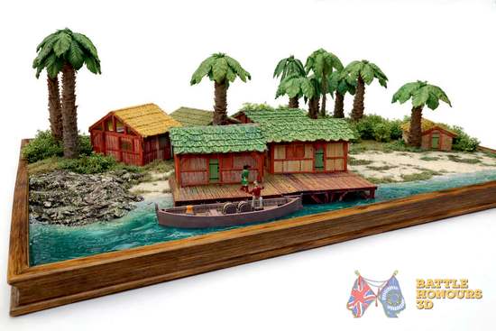 Caribbean Shanty Town Terrain