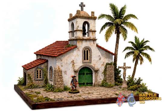 Spanish Colonial Church Terrain