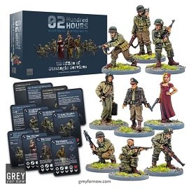 02 HUNDRED HOURS: U.S. Office of Strategic Services 28mm Miniatures