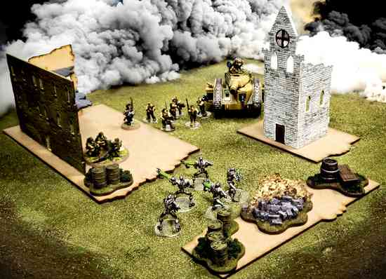 MDF Terrain Footprint Set