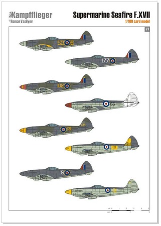 Supermarine Seafires