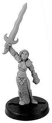 Female Elf retainer leader