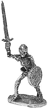 Skeleton with Sword and Shield IV