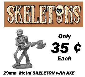 Skeleton with Axe