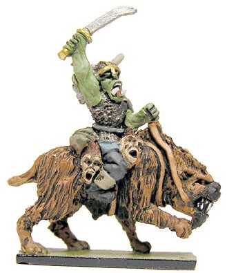 18mm Orc riding Fell Beast