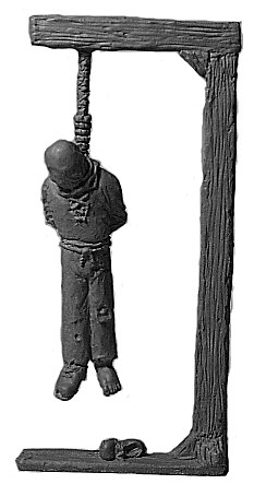 Gallows with Corpse