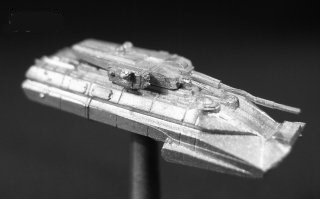 Renegade Legion anti-grav vehicle in microscale