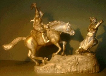 Naismith vignette depicting a scene from the Crimea War. Sculpted for Britains.
