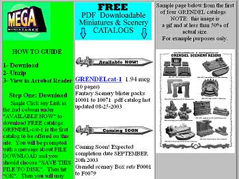 Mega Miniatures website