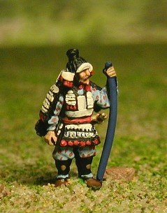 One of the new 15mm Samurai figures from Essex