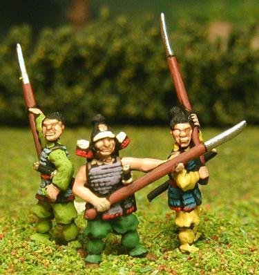 More of the new 15mm Samurai figures from Essex