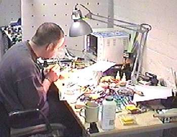 Pete Flannery at work