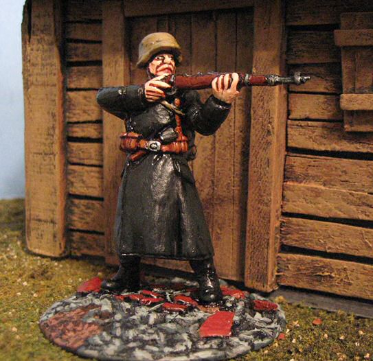 54mm TSSD German, painted to appear as a Polish soldier