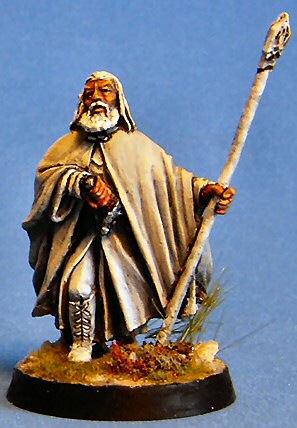 Gandalf the White, as painted by Colin Patten