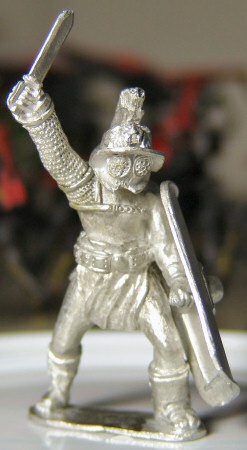 54mm scale gladiator from Alpha Miniatures