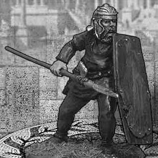 German Warrior, Advancing