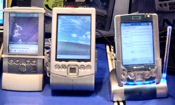 PDA's on display