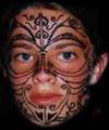 Tattoo'd face