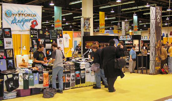 A glimpse at the Exhibit Hall