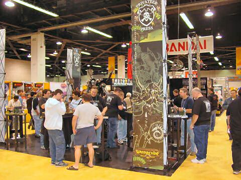 The Privateer Press booth