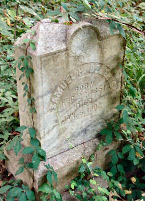 Post-battle tombstone