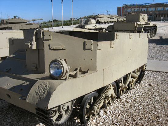 Universal carriers at Latrun