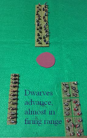 Dwarves advance