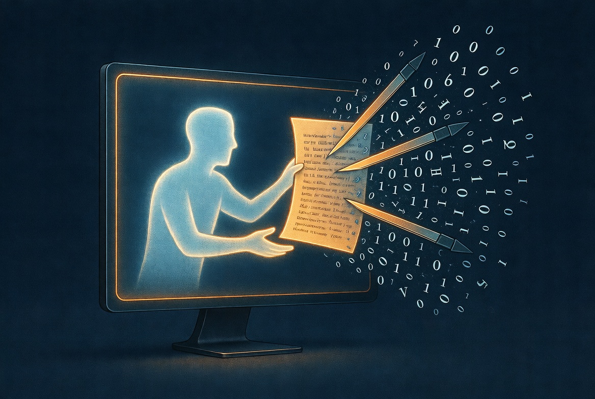 AI shredding the writer's work