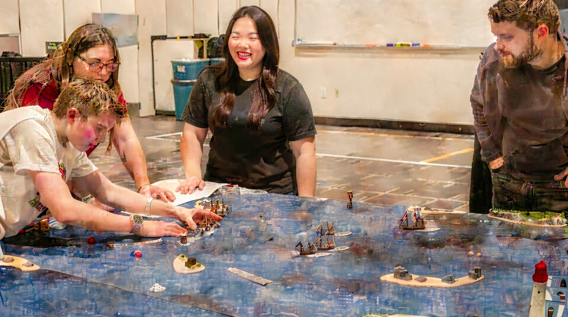 Boardgame with models