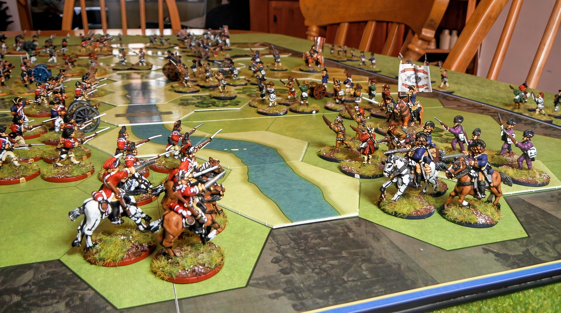 Miniatures on a grid