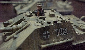 Jagdpanthers close-up